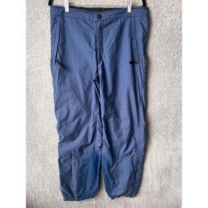 Vintage Patagonia Pants Mens 34 Blue Elastic Waist Mesh‎ Lined Ankle Zip Outdoor